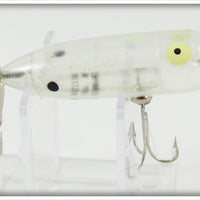 Vintage Heddon Clear Baby Torpedo Lure