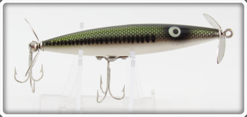 Vintage Heddon Baby Bass Dying Flutter Lure 