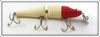 Creek Chub Red Head White Jointed Pikie In Box 2602