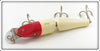 Creek Chub Red Head White Jointed Pikie In Box 2602