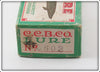 Creek Chub Red Head White Jointed Pikie In Box 2602