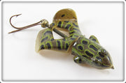 Vintage Rebel Green Frog Buzz N Frog Lure 