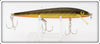 Vintage Rebel Gold & Black Scale Floater Lure