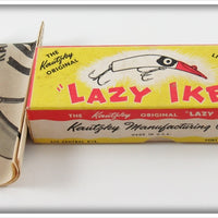 Vintage Kautzky Mfg Co Yellow Large Lazy Ike Empty Box