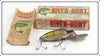 Heddon Pike Scale Go Deeper River Runt Lure In Box D9110M