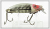 Vintage Heddon Silver Shore Early River Runt Lure