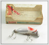 Vintage Heddon White Shore Tiny Runt Lure In Box 350 XRW