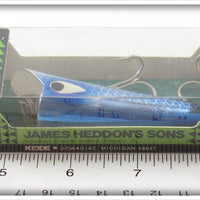 Heddon Nickel Plate Blue Shiner Hedd Plug In Box