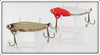 Heddon Gold Finish & Red Head Sonar Pair In Boxes