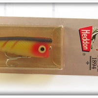 Vintage Heddon Perch Tiny Chugger Spook Lure On Card 