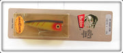 Vintage Heddon Perch Tiny Chugger Spook Lure On Card