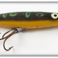 Vintage Heddon Bullfrog Dying Flutter Lure