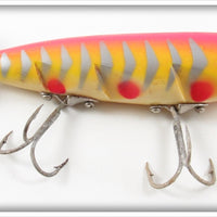 Luhr Jenson Or Rhoden's Yellow & Orange With Silver Ribs Johnny Rattler