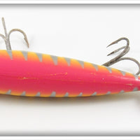 Luhr Jenson Or Rhoden's Yellow & Orange With Silver Ribs Johnny Rattler