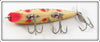 Luhr Jenson Or Rhoden's Yellow & Orange With Silver Ribs Johnny Rattler