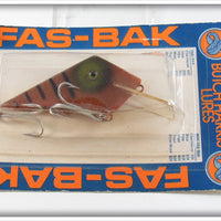 Vintage Butch Harris Pike Fas-Bak Lure On Card