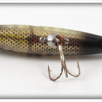 Heddon Silver & Black Dying Flutter