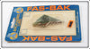 Vintage Butch Harris Shad Mini Fas-Bak Lure On Card