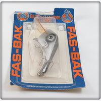 Butch Harris Silver Shad Fas-Bak On Card