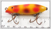 Bomber Bait Co. Yellow With Spots Jerk