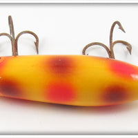 Bomber Bait Co. Yellow With Spots Jerk