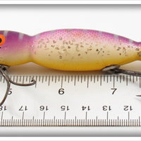 Bomber Bait Co. Purple Silver Flitter Water Dog