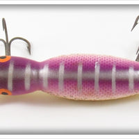 Bomber Bait Co. Purple Silver Flitter Water Dog