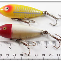 Heddon Yellow Shore & Red Head Baby Zara Pair