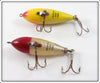 Heddon Yellow Shore & Red Head Baby Zara Pair