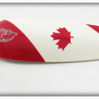 Vintage Eppinger Canadian Flag Dardevle Spoon Lure