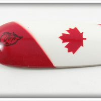 Vintage Eppinger Canadian Flag Dardevle Spoon Lure