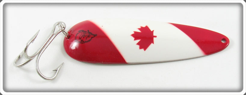 Vintage Eppinger Canadian Flag Dardevle Spoon Lure