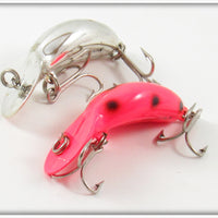 Heddon Nickel Plate & Spotted Redhorse Clatter Tad Pair