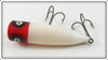 Heddon Red Head White Chugger Spook