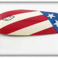 Vintage Eppinger American Flag Dardevle Spoon Lure