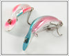 Heddon Nickel Fluorescent Red Shore & Rainbow Shiner Clatter Tad Pair