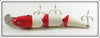 Creek Chub AL&W Red & White Triple Jointed Pikie