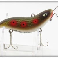 Vintage Heddon Yellow Sucker With Red Dots Prowler Lure