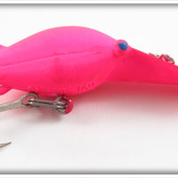 Vintage Luhr Jensen Fluorescent Red Hot Shot Lure