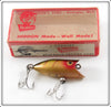 Vintage Heddon Perch Tiny Lucky 13 Lure In Box