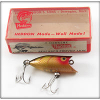 Vintage Heddon Perch Tiny Lucky 13 Lure In Box