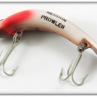 Heddon Bronze, White & Brown Prowler In Box