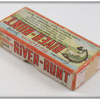 Heddon Red Head Early Midget River Runt In Box