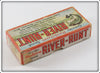 Heddon Red Head Early Midget River Runt In Box