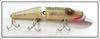 Creek Chub Silver Flash Plastic Jointed Husky Pikie In Box 3000 SFL