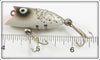 Heddon Silver Flitter Tiny Lucky 13 In Box