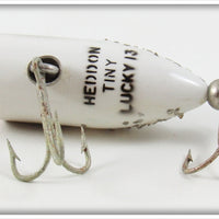 Heddon Silver Flitter Tiny Lucky 13 In Box