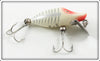 Heddon Red & White Shore Minnow Tiny Runt In Box