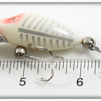 Heddon Red & White Shore Minnow Tiny Runt In Box