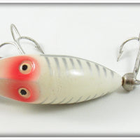 Heddon Red & White Shore Minnow Tiny Runt In Box